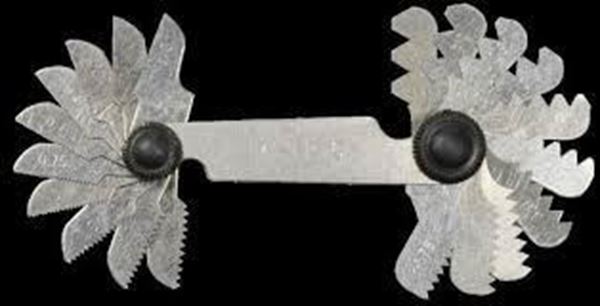 Picture of Metric Screw Pitch Gauges.Whirlpower