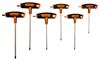 Picture of TORX® screwdriver set with T T10-T40 handle grip - 6 pcs BAHCO