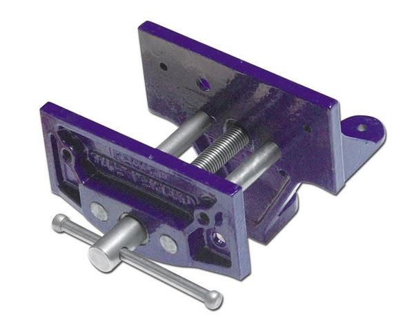 תמונה של מלחציים לעבודות עץ עם בורג הידוק לשולחן 150 מ"מ/ 6" אירוין