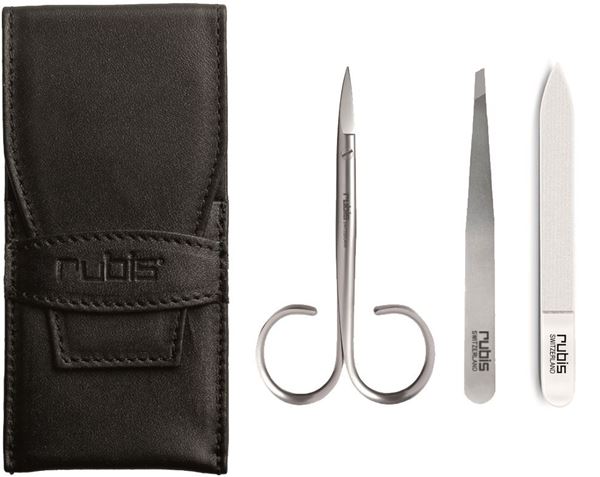 תמונה של סט פינצטה+פצירה+מספריים רוביס