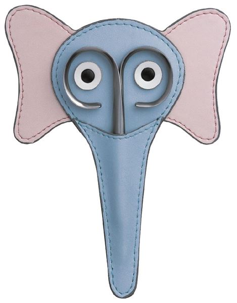 Picture of  Scissors SET ELEPHANT POUCH RUBIS