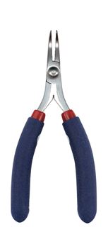 Picture of Bent nose pliers-serrated tips