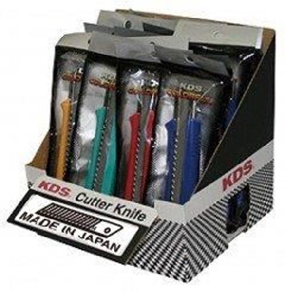 Picture of Wide Japanese knife with breaker -20 pcs KDS 