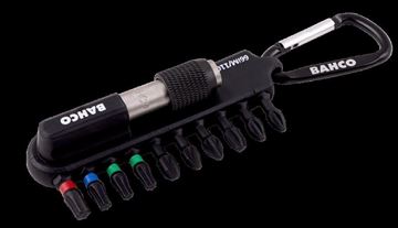 תמונה של סט ביטים טורז'ן אורך 25 מ"מ 11 יחידות בקרבינה בקו