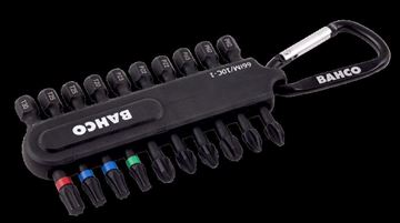 תמונה של סט ביטים טורז'ן אורך 50 מ"מ 10 יחידות בקרבינה בקו