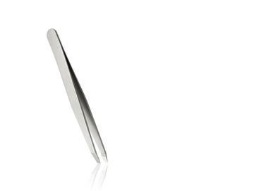 תמונה של פינצטה קלאסית כסף לב רוביס