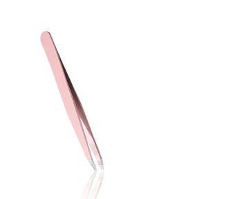 תמונה של פינצטה קלאסית כסף לב רוביס