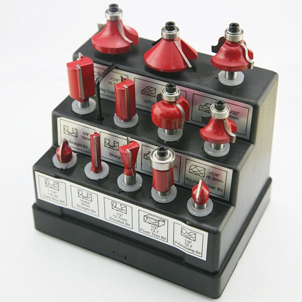 תמונה של סט כרסמי וידיה לרוטר 12 י"ח אריזת פלסטיק 