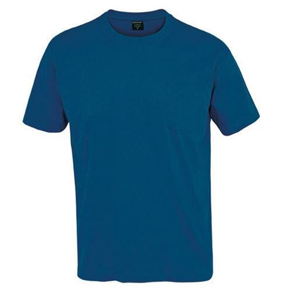 Picture of חולצת טי שירט כחול כהה + כיס סיגנט