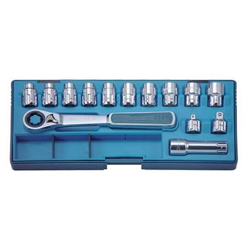 תמונה של סט בוקסות VORTEX (חור עובר) 10-19 מ"מ 14 י"ח סיגנט