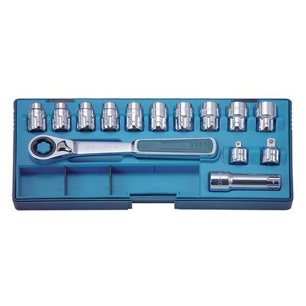 תמונה של סט בוקסות VORTEX (חור עובר) 10-19 מ"מ 14 י"ח סיגנט