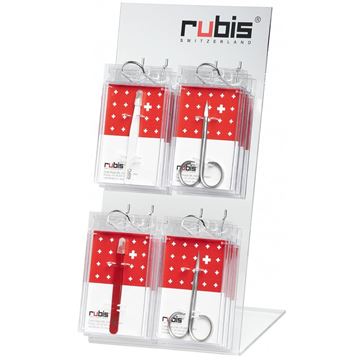 Picture of Display holding 12 small cases (for tweezers and scissors).