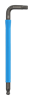 תמונה של סט מפתחות אלן כדורי ארוך מ"מ  צבעוני 1.5-10 מ"מ בקו