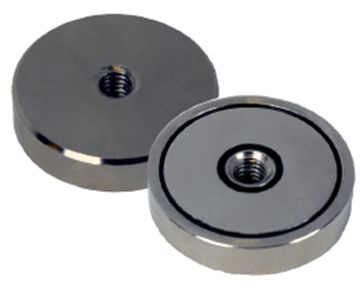 תמונה של מגנט עגול עם חור אקליפס