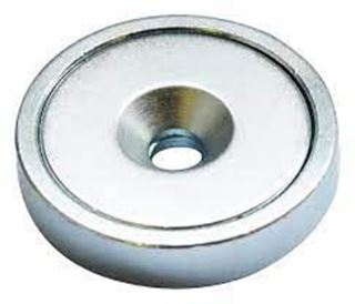 Picture of Neodymium Shallow Pots With Countersunk Hole