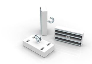 תמונה של וו  מגנטי לתליה / תקרה 34X29 מ"מ אקליפס