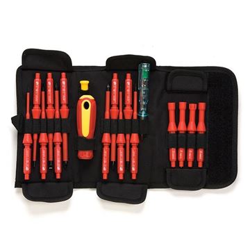 תמונה של סט מברגים נתקעים מבודדים 1000V פיליפס + שטוח סיגנט