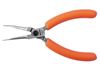 Picture of Compact Needle Snipe Nose Pliers with 45° Bent Tip and Orange PVC Handle 
BAHCO