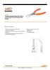 Picture of Compact Needle Snipe Nose Pliers with 45° Bent Tip and Orange PVC Handle 
BAHCO
