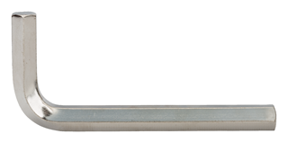 תמונה של מפתח אלן גימור כרום ניקל 17X177 מ"מ בקו