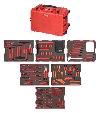 Picture of Heavy Duty Rigid Case Insulated Tool Kit - 79 pcs  BAHCO
