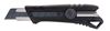 Picture of Black blade knife - 25 mm wide for heavy work with a  ergonomic handle KDS