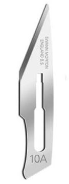Picture of urgical Scalpel Blade No.10A resources Swann-Morton