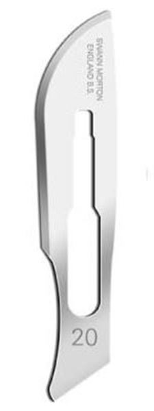 תמונה של להב לסכין מנתחים 20 S&M סוואן-מורטון 100 י"ח 