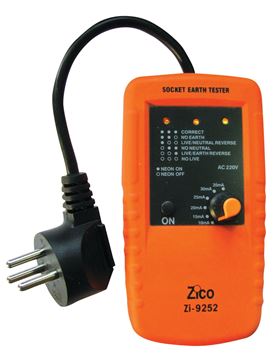 Picture of Electrical outlet tester
Checking depreciation breakers ZICO