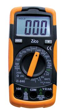 Picture of basic professional multimeter ZICO