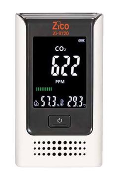 תמונה של מודד CO2+טמפ+לחות  ZICO