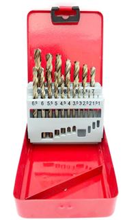 תמונה של סט מקדחים 1-10*0.5 מ"מ קובלט 19 י"ח 