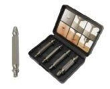 Picture of 4pcs Broken Bolt and Damaged Screw Extractors SetC