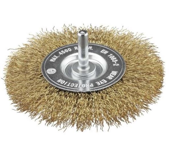 Picture of Brass Wire Wheel, 100mm IRWIN