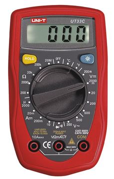 Picture of Multimeter with additional capability for temperature measurement T-UNI