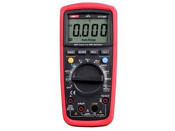 Picture of Multimeter for technicians /TRMS/capacitors/frequency T-UNI