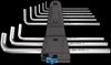 Picture of 950/9 L Hex-Plus HF 1 L-key set, metric, chrome-plated, with holding function, 9
pieces
L-Keys for Hexagon Socket Screws WERA