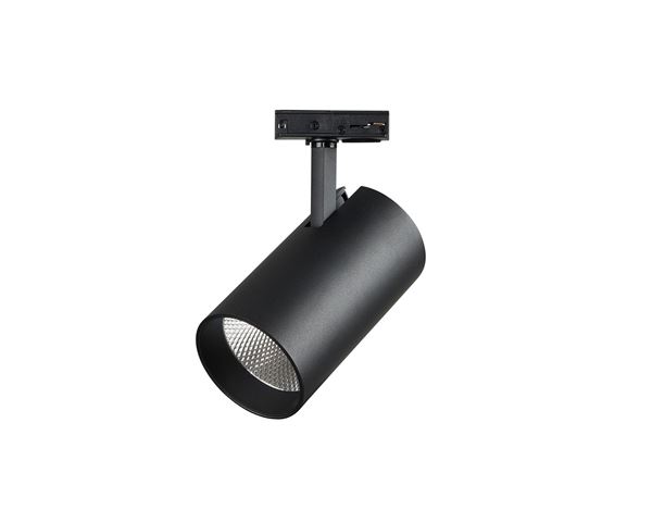 Picture of DEBKA BLACK COB TRACK LIGHT 30W 3PHASE 3CCT