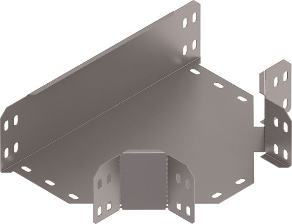 תמונה של הסתעפות T לתעלה מחורצת גובה 110 מ"מ - ברוחבים שונים