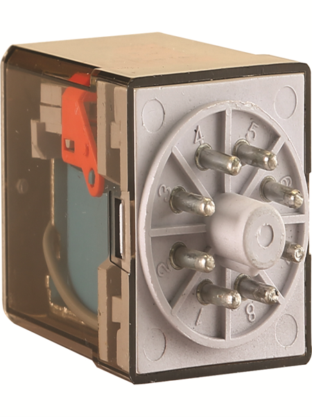 Picture of Relay 8 pin round 12V AC