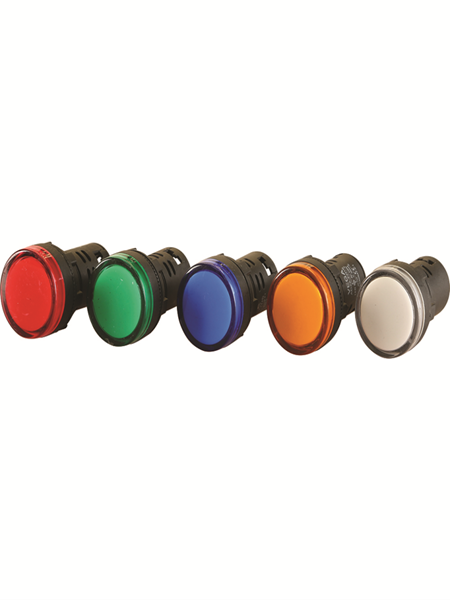 תמונה של נורת סימון לד 22 מ"מ בצבעים משתנים