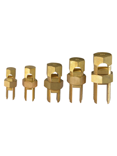 Picture of Brass split bolt connector 120mm