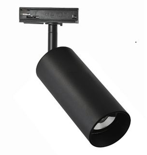 Picture of POLKA matt black Track light GU10 lamp holder