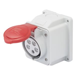 Picture of IP44 10°W.RECEPTACLE 3P+N+T 32A