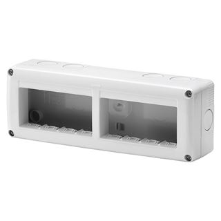 Picture of HORIZ.8(2X4) GANG ENCLOSURE IP40