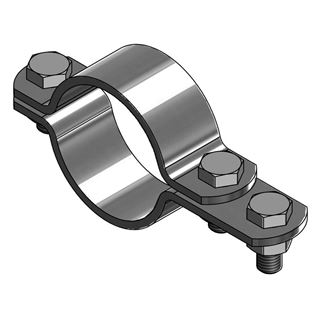 Picture of STEEL BOLT CLAMP 4"