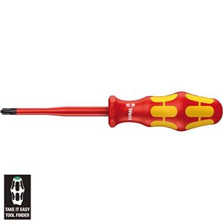 תמונה של מברג מבודד לחצי אוטומט להב דק WERA 1000V PH/S1