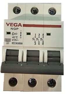 תמונה של חצי אוטומט VEGA 3PX80C 10KA