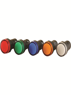 תמונה של נורת סימון לד צהוב AD16-22D 24V AC