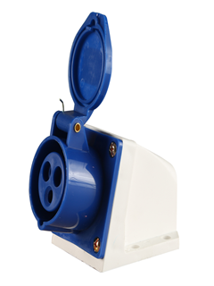 תמונה של שקע CEE לקיר 3x16